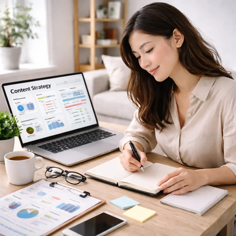 Stratégie de contenu pour réputation